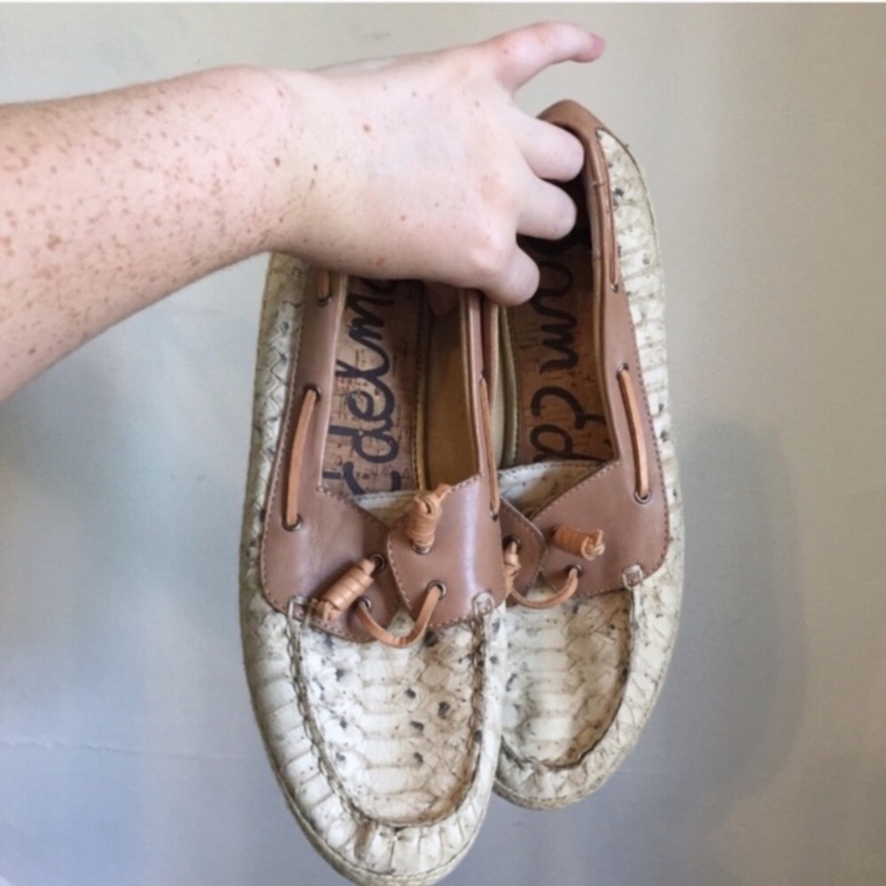 Sam Edelman slip on boat shoes size 9.5
